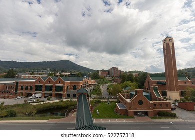 BOONE, NC, USA - SEPTEMBER 18: Physical Services Building at Appalachian State University in Boone, NC on September 18, 2014,