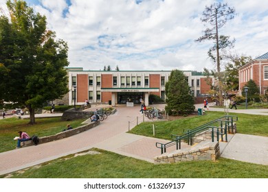 BOONE, NC, USA - SEPTEMBER 18:  Anne Belk Hall on September 18, 2014 at Appalachian State University in Boone, North Carolina.