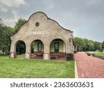 Boonville railroad depot and  Katy Trail State Park. The park is the nation