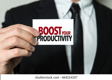 Boost Your Productivity