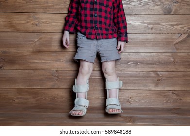 Boot Child’s Walker. Foot Braces, Foot Compression Sleeve. Ankle Brace - Aircast Flat Foot PTTD Brace. Rehabilitation At Home. Valgus Deformity Of Legs. Orthotics Measurment.