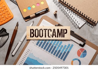 BOOTCAMP word written on wooden cubes. concept - Powered by Shutterstock