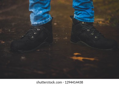 Boots in a Puddle