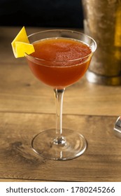 Boozy Bourbon Paper Plane Cocktail With Lemon Juice