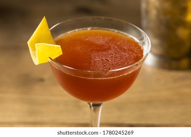 Boozy Bourbon Paper Plane Cocktail With Lemon Juice