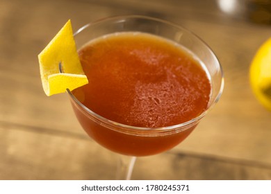 Boozy Bourbon Paper Plane Cocktail With Lemon Juice