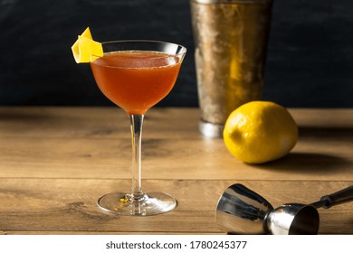 Boozy Bourbon Paper Plane Cocktail With Lemon Juice