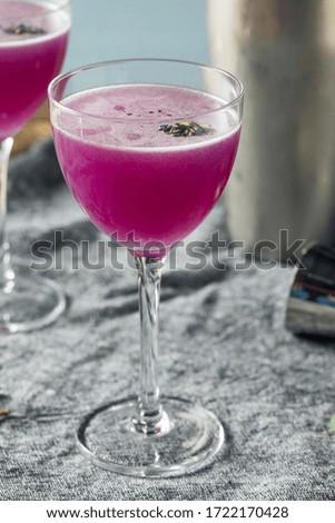 Boozy Purple Butterfly Pea Flower Gin Cocktail Ready to Drink