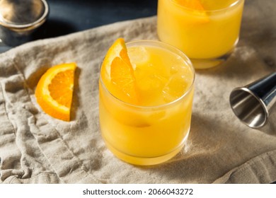 Boozy Vodka Brass Monkey Cocktail With Orange Juice