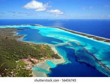 Bora Bora , Aerial View