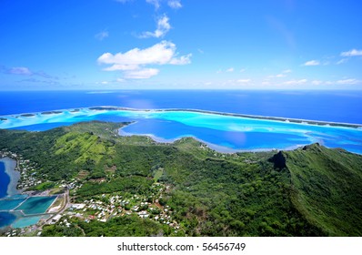 Bora Bora , Aerial View