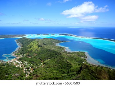 Bora Bora , Aerial View