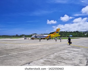 Boracay, Philippines - 06 Mar 2012. Boracay Airport, Morning