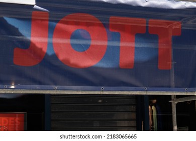 Bordeaux , Aquitaine , France - 07 21 2022 : Jott Logo Text And Brand Sign Just Over The Top Store Wall Facade French Shop Chain Clothing Streetwear Fashion Boutique