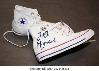 just married converse