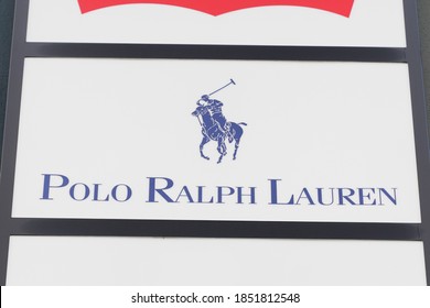 Bordeaux , Aquitaine / France - 11 08 2020 : Ralph Lauren polo store sign text and logo of American fashion company clothing brand