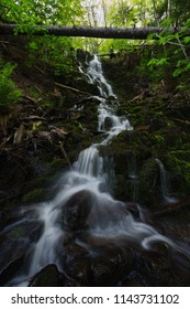 Borden Brook Falls In Blomidon Provincial Park, Nova Scotia