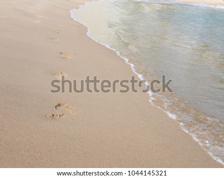 Similar – Image, Stock Photo Sand between the toes