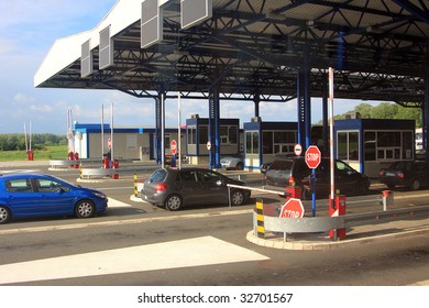 Border Crossing Point In Serbia