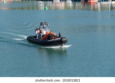 Border Force Boat In Dover, Kent, UK. 02.08.21