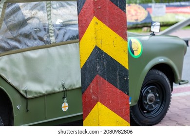 The Border Of The GDR, The Communist Symbol Of East Germany 