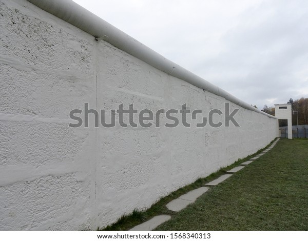             border wall between east and\
west germany iron curtain                  \
