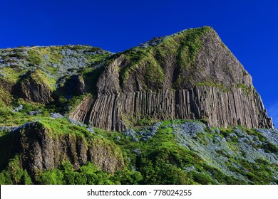 Bordoes Rock on Flores Island, Azores, Portugla, Europe