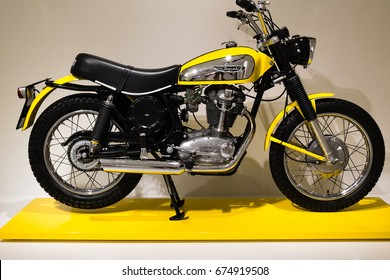 Nonthaburi Desember 4 Ducati Scrambler Motorcycle Stock Photo Edit