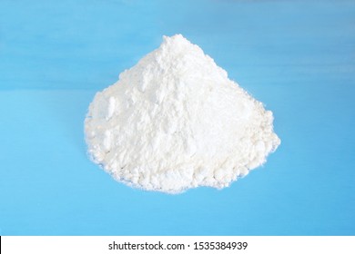 Boric Acid Powder Heap  Topview