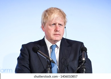 Boris Johnson, Secretary of State for Foreign Affairs  in London, UK.  July 2017