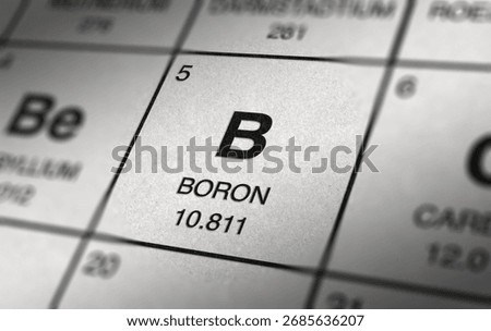 BORON Element 5 of the periodic table