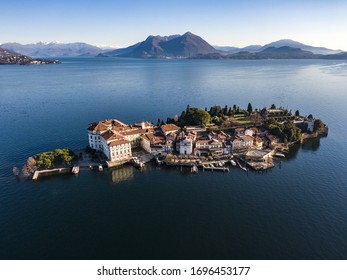 The Borromean Islands On Lake Maggiore Italy From Stresa