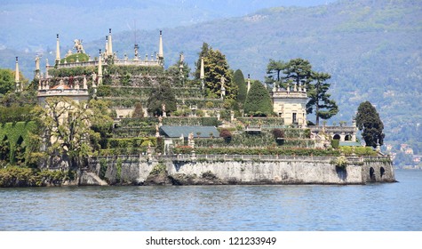 Borromeo Palace Island On Lake Maggiore, Italy