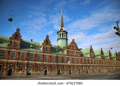 The Borsen, Oldest Building In Slotsholmen, In Copenhagen, Denmark