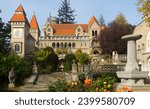 Bory Var, a graceful castle built by one man, Szekesfehervar, Hungary