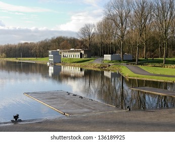 Bosbaan Rowing Lake In Amsterdam