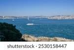 Bosphorus Strait viewed from Topkapi Palace