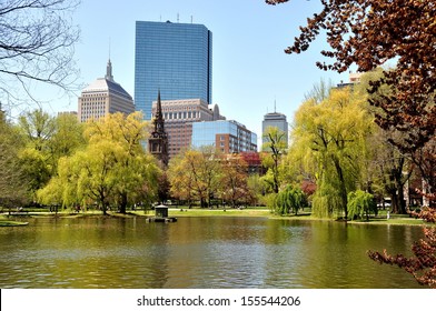 Boston City View - Public Garden 