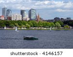 Boston Duck Tour and Sailboats