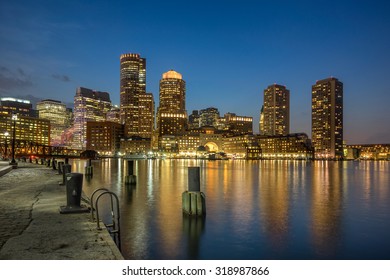 Boston harbour waterfront