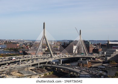 Boston - Leonard P. Zakim Bunker Hill Memorial Bridge 