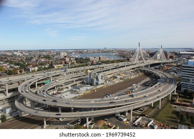 Boston - Leonard P. Zakim Bunker Hill Memorial Bridge 