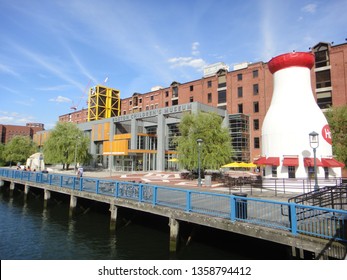 Boston, MA - August 20 2012: The Boston Children's Museum In Fort Point