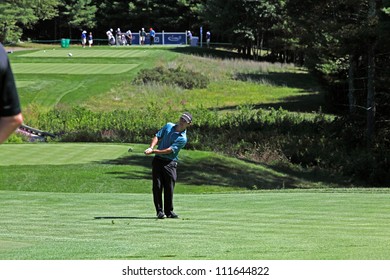 BOSTON, MA - AUGUST 30: Brian Harman At The Deutsche Bank Championship At The TPC Boston Golf Course On August 30, 2012 In Boston, Massachusetts.