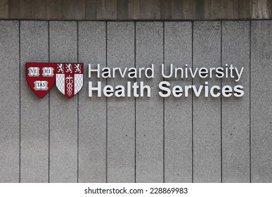 BOSTON, MA - CIRCA NOVEMBER 2014 - Harvard University Health Services Is One Of Many U.S. Medical Facilities Equipped To Treat This Year's Cold And Flu Season.