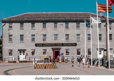 BOSTON, MA - JULY 15,2019 : USS Constitution Museum In Boston, Ma, USA.