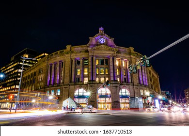 Boston MA USA - Jan 19 2020 - South Station