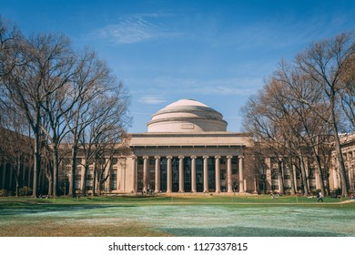 BOSTON, MA, USA, May 2018: MIT Building. Editorial Only.