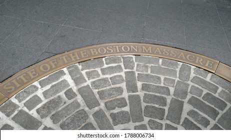 Boston, Massachusetts / United States: The Cite Of The Infamous Boston Massacre