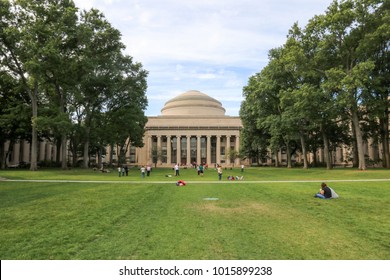 Boston, Massachusetts, USA - September 2 2017: Massachusetts Institute Of Technology